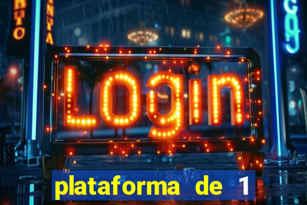 plataforma de 1 real fortune tiger